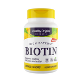 Healthy Origins, Biotin (B7), 5000 Mcg, 60 VCaps